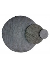 Steel Wool Pads - 10 in grade 0/1/2