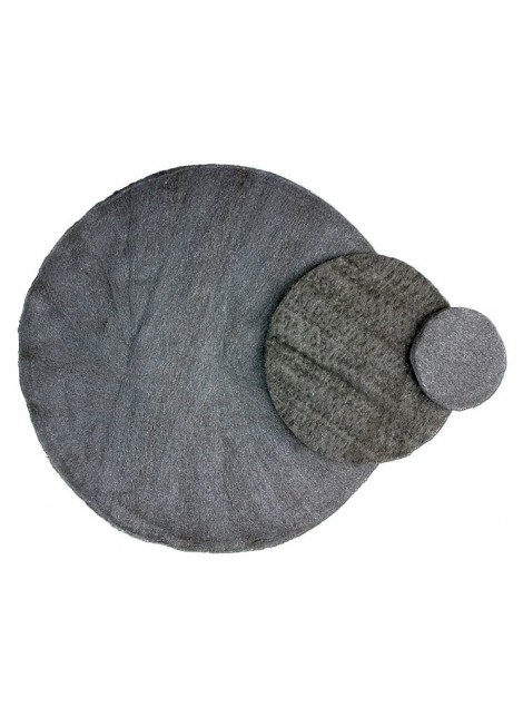 Steel Wool Pads - 17 in grade 0/1/2